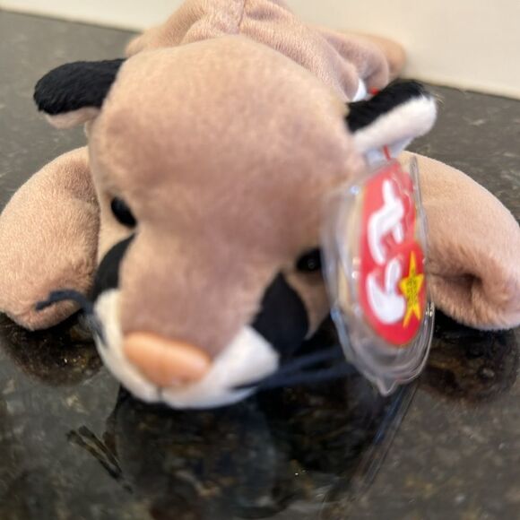Ty Beanie Baby Canyon the Cougar with tags 1998 Retired Original - Picture 2 of 10